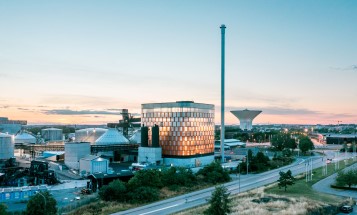 Heat plant Carpe Futurum in Uppsala, Sweden.