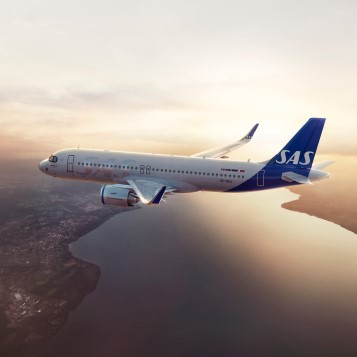 Ett SAS-plan i luften Ett SAS-plan i luften