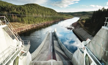 Tuggen hydroelectric power station, Sweden
