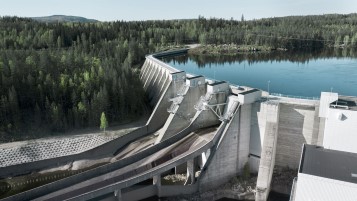 Vattenfall Tuggen Wasserkraftwerk in Schweden Vattenfall Tuggen Wasserkraftwerk in Schweden