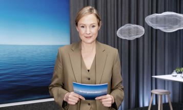 Lina Thomsgård, programledare för Vattenfalls nya webbserie ”Energistudion"