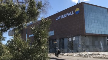 Vattenfall's heat plant in Uppsala, Sweden