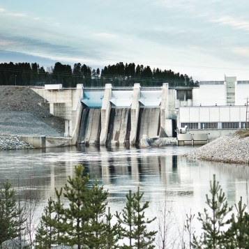 Wasserkraftwerk Porsi Wasserkraftwerk Porsi