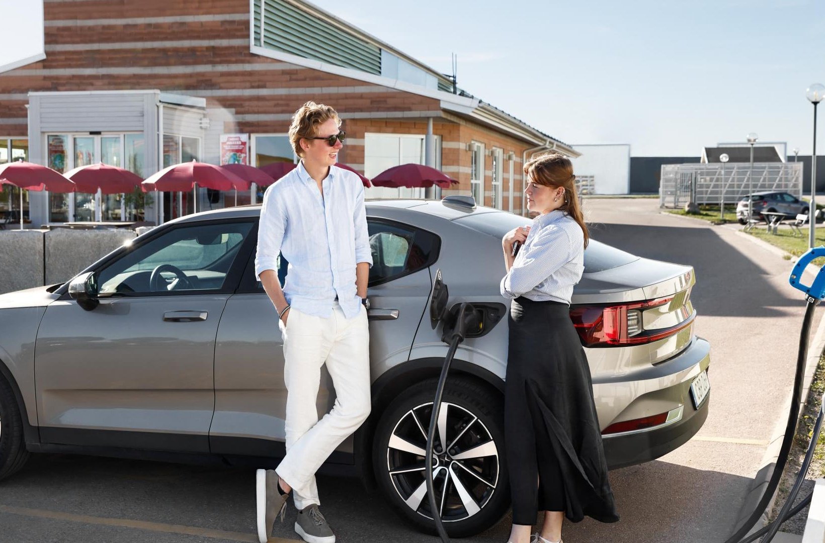 Vattenfall InCharge – E-mobility-klanten die hun auto opladen bij een restaurant