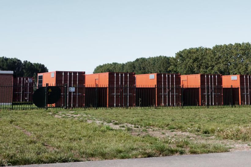Batterijopslag bij Haringvliet Energypark van Vattenfall