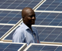 Zonne-energiecentrale in Afrika