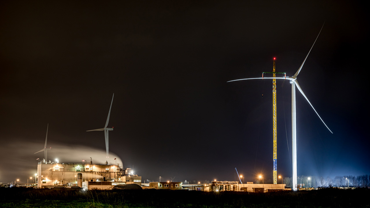 Windpark Industrieterrein Moerdijk