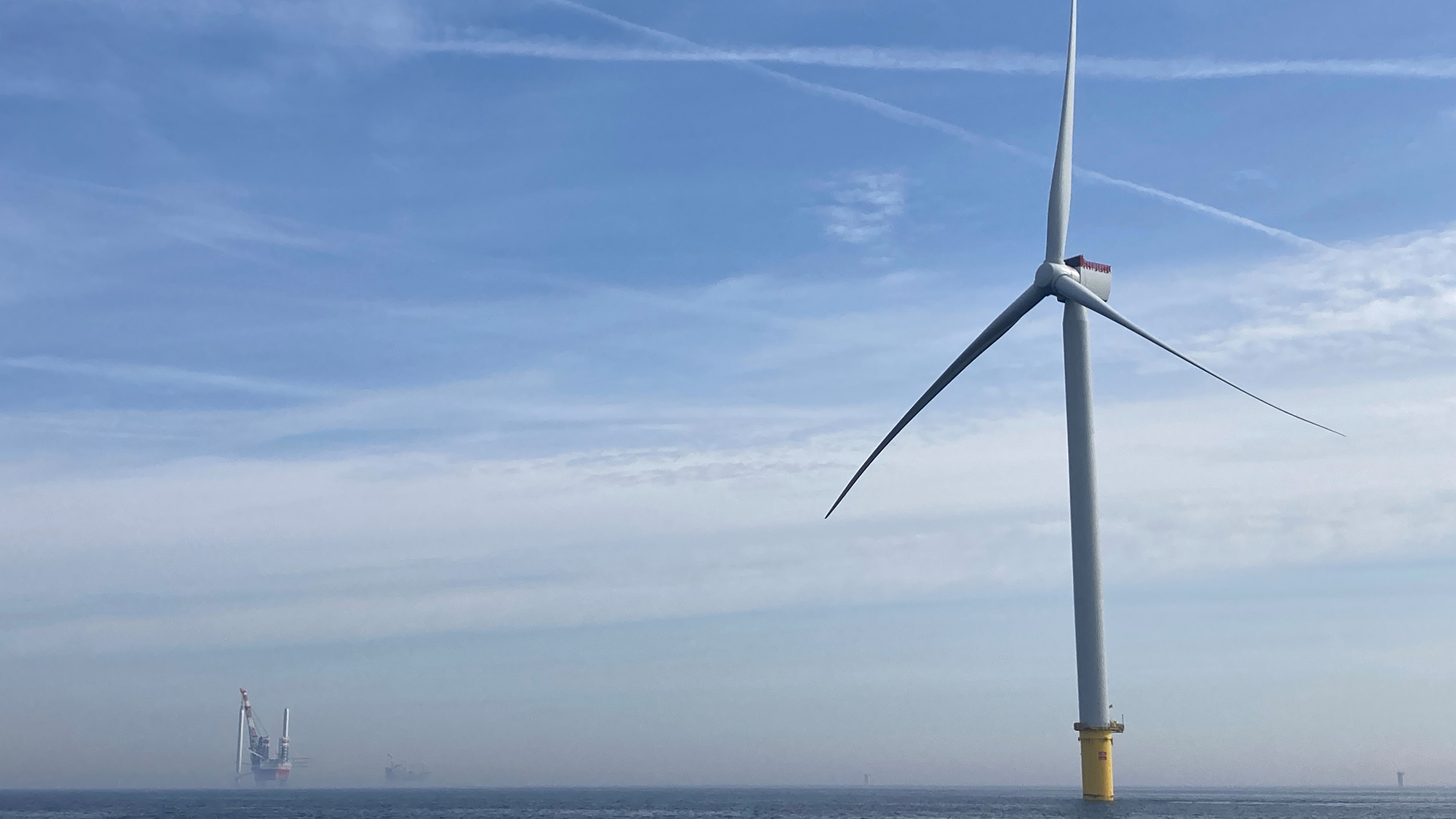 Eerste turbine Hollandse Kust Zuid