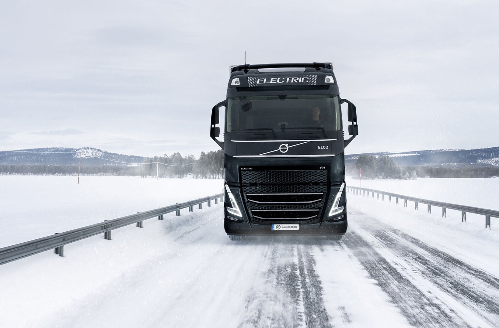 Volvo eldriven lastvagn