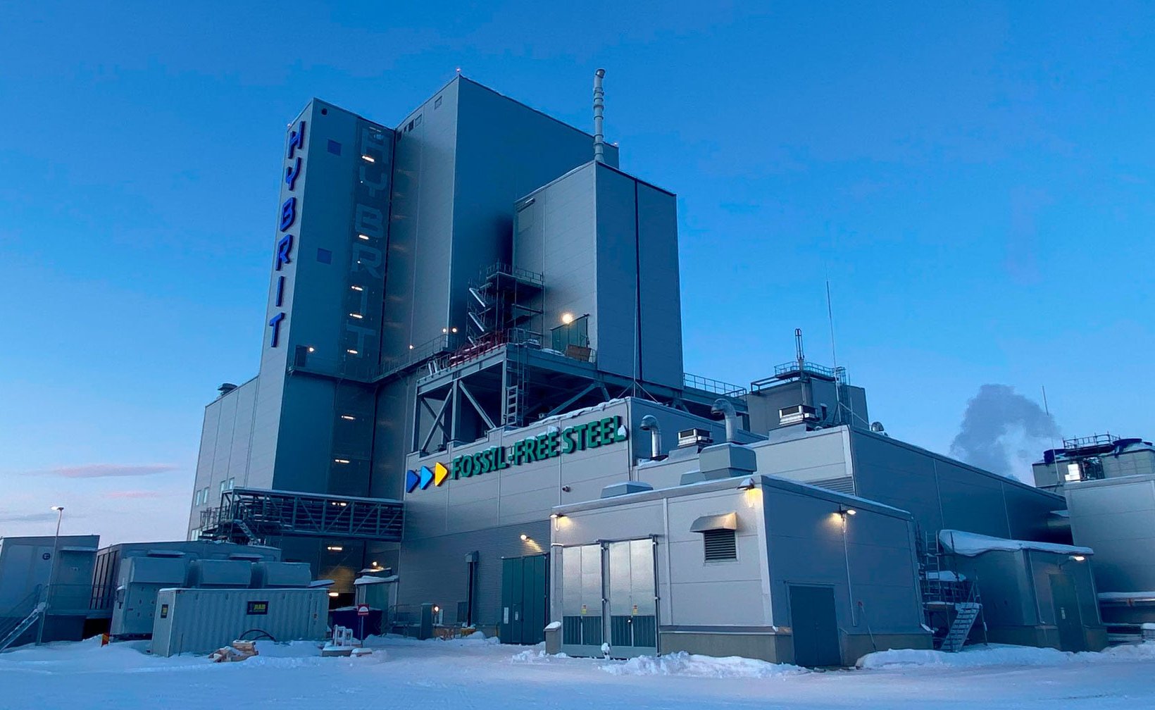 HYBRIT:s pilotanläggning i Luleå.