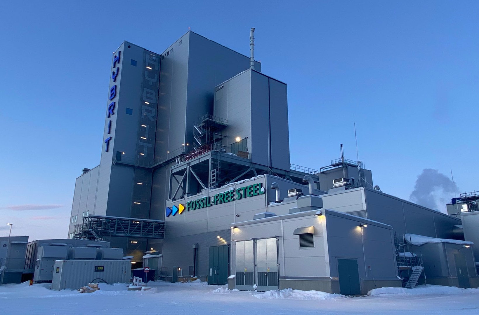 HYBRIT pilotanläggning för fossilfri vätgaslagring i Luleå