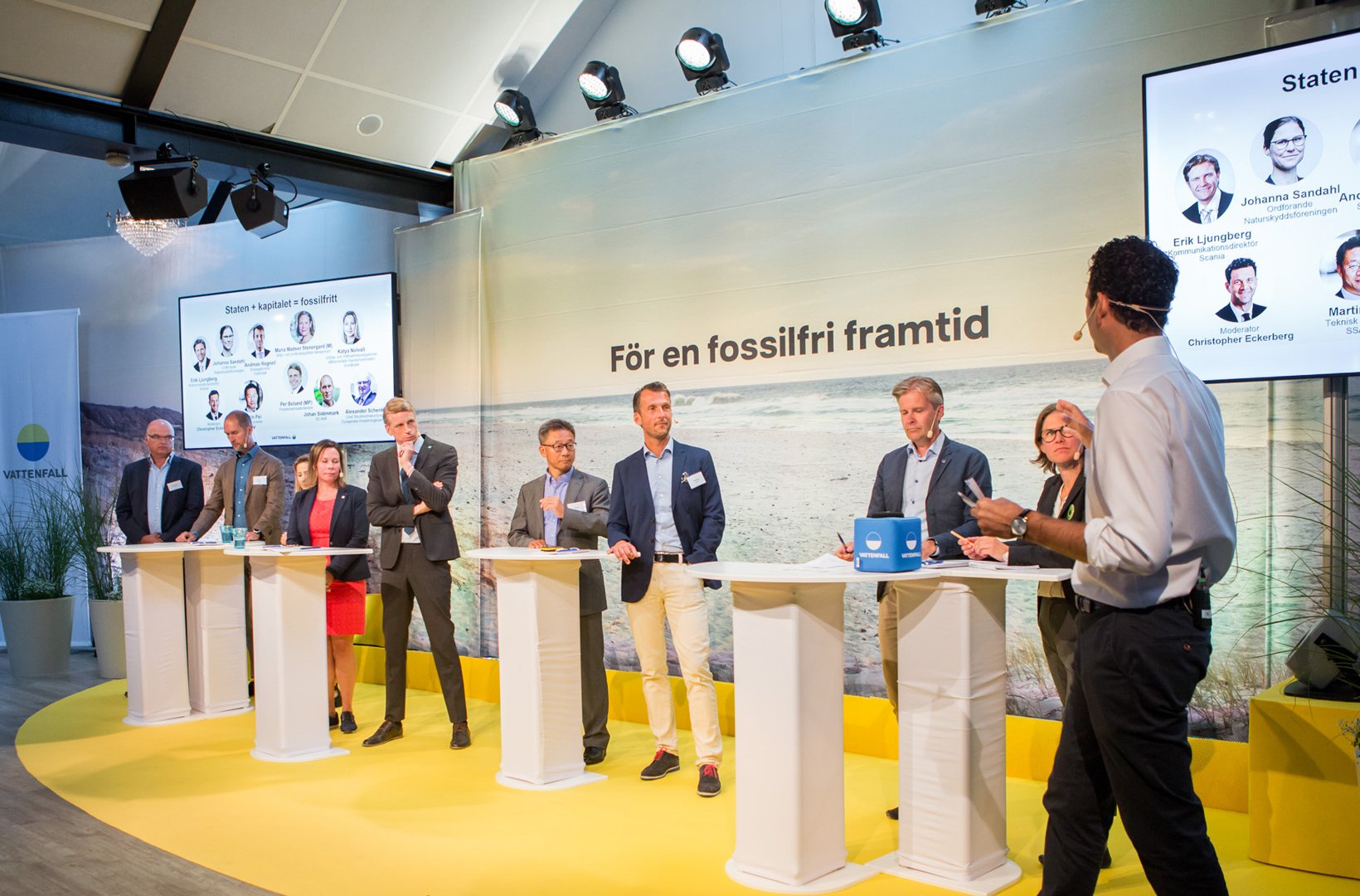 Energihusets scen, medverkande på tredje seminariet första dagen