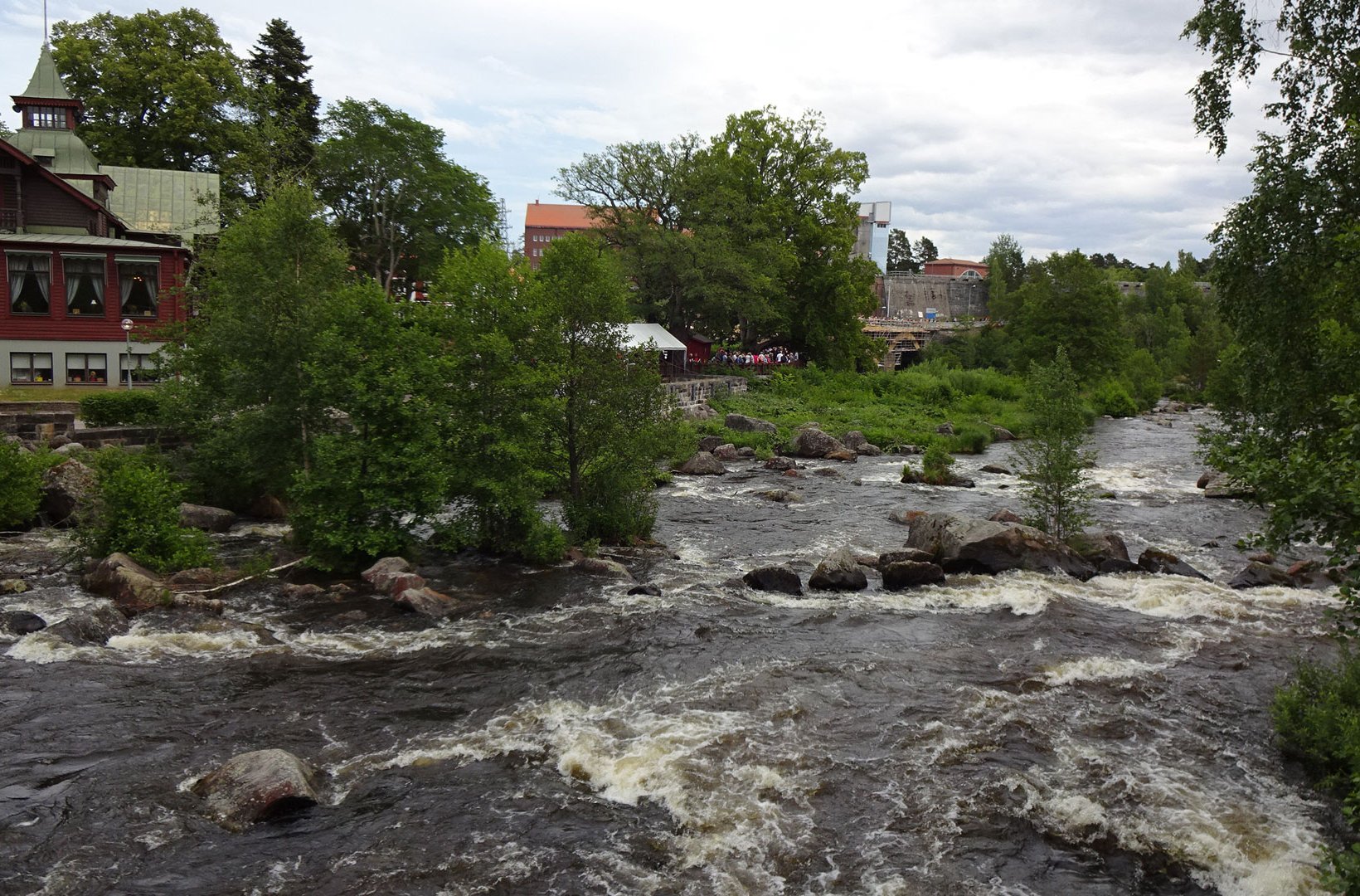 Fallpåsläpp i Älvkarleby