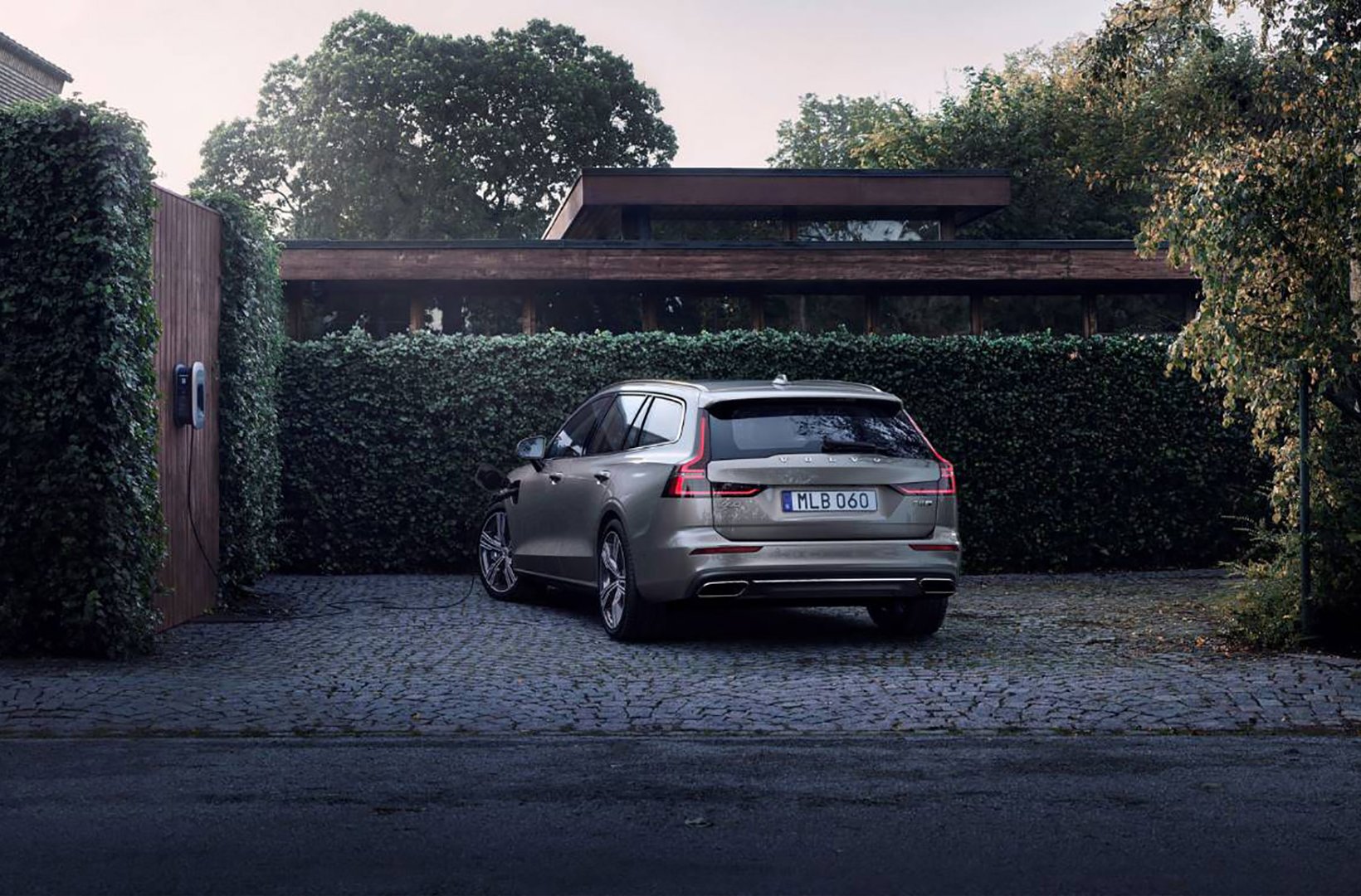 En Volvo V60. Foto: Volvo