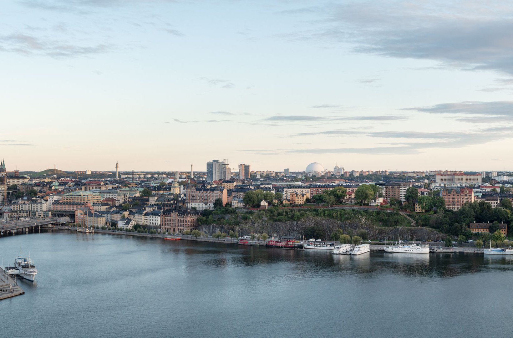 Utsikt över Södermalm i Stockholm