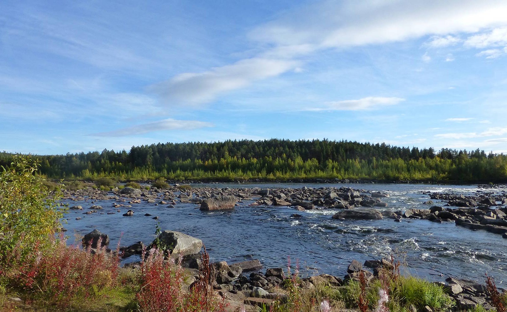 Purkijaure i Lilla Luleälven Purkijaure i Lilla Luleälven