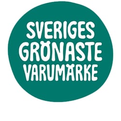 Logotyp för Sveriges grönaste varumärke