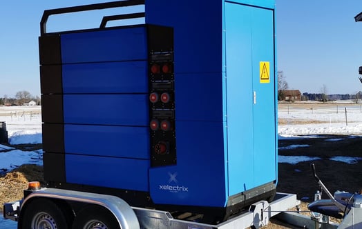 Vattenfall Network Solutions mobila energilager på 100 kWh