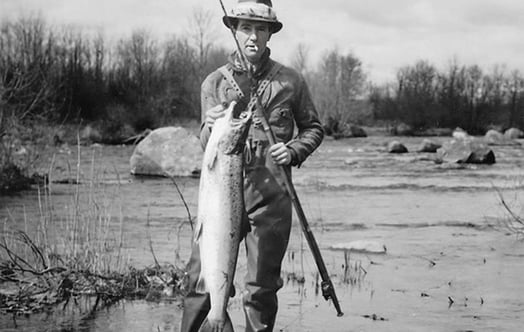 Sportfiskelegendaren Sven O. Hallman