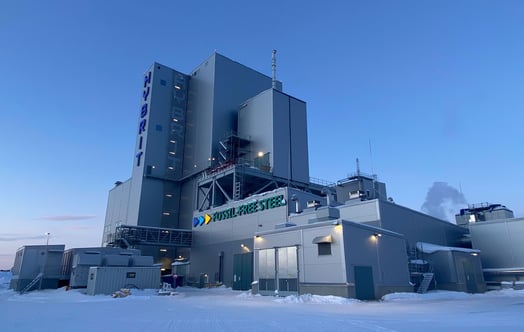 HYBRIT pilotanläggning för fossilfri vätgaslagring i Luleå