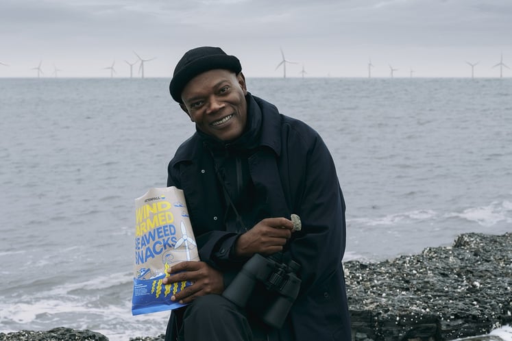 Samuel L.Jackson med chipspåse
