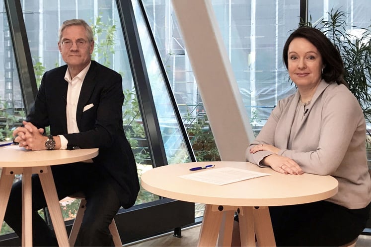 Magnus Hall och Anna Borg