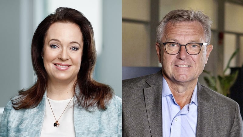 Anna Borg, Vattenfall, och Tom Erixon, Industrikraft