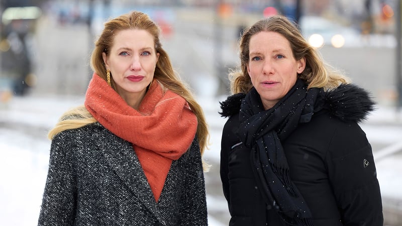 Svitlana Zalisjtjuk och Åsa Pettersson. Svitlana Zalisjtjuk och Åsa Pettersson.