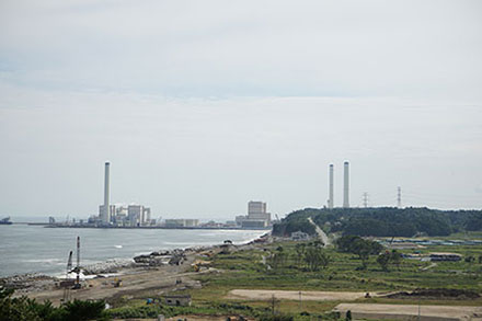 Kolkraftverk vid Fukushima
