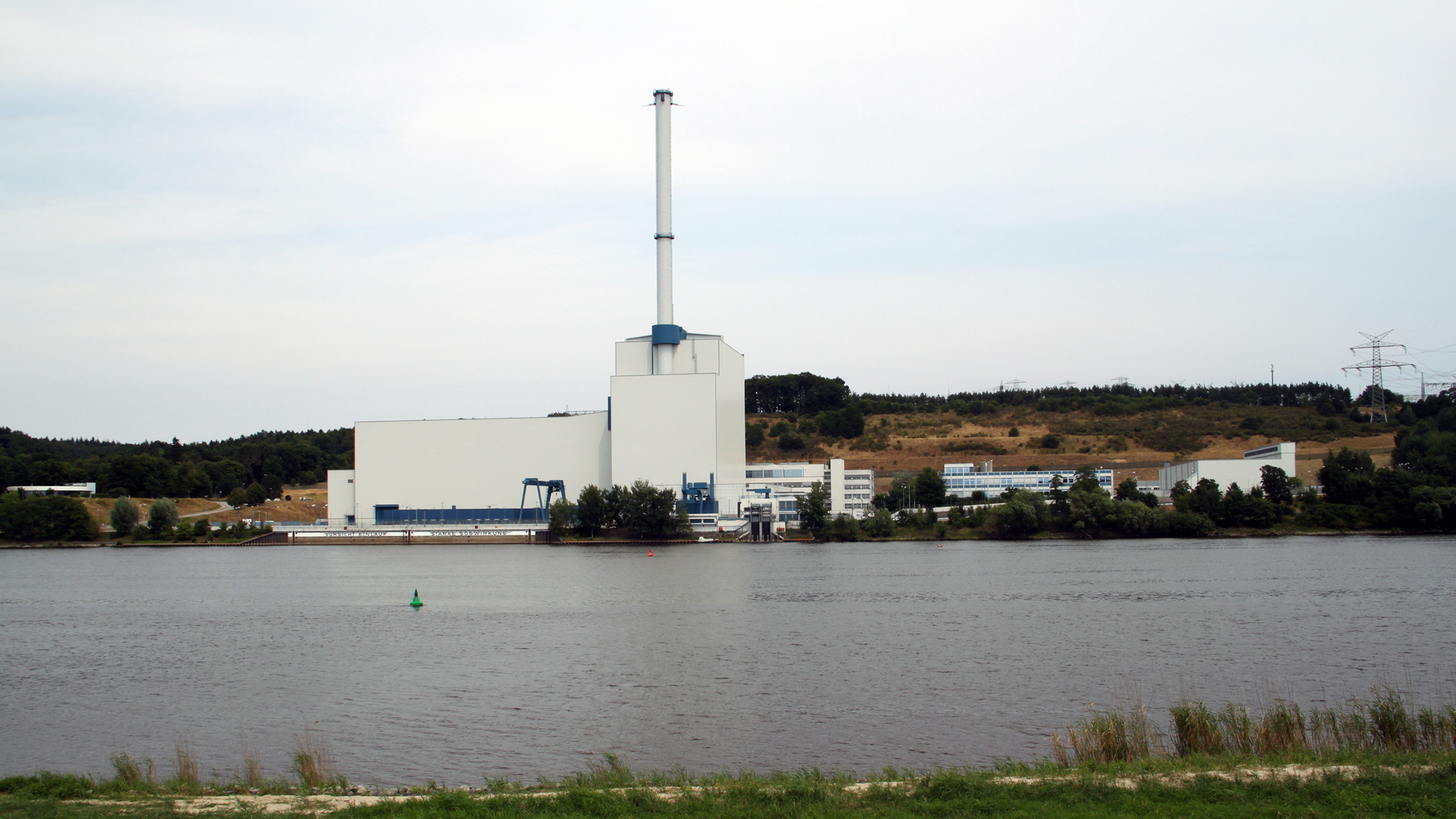 Vattenfalls kärnkraftverk Krümmel. Foto: Christiane Kondritz.