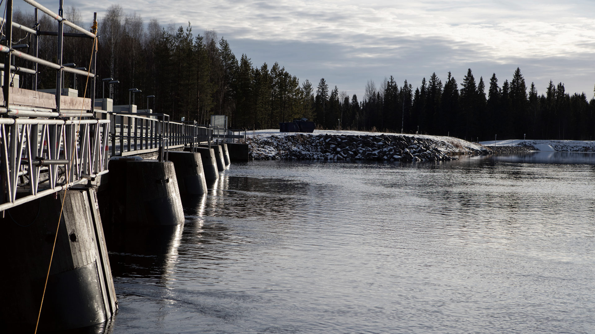 Vattenkraftverket i Vittjärv. Foto: Jennie Pettersson