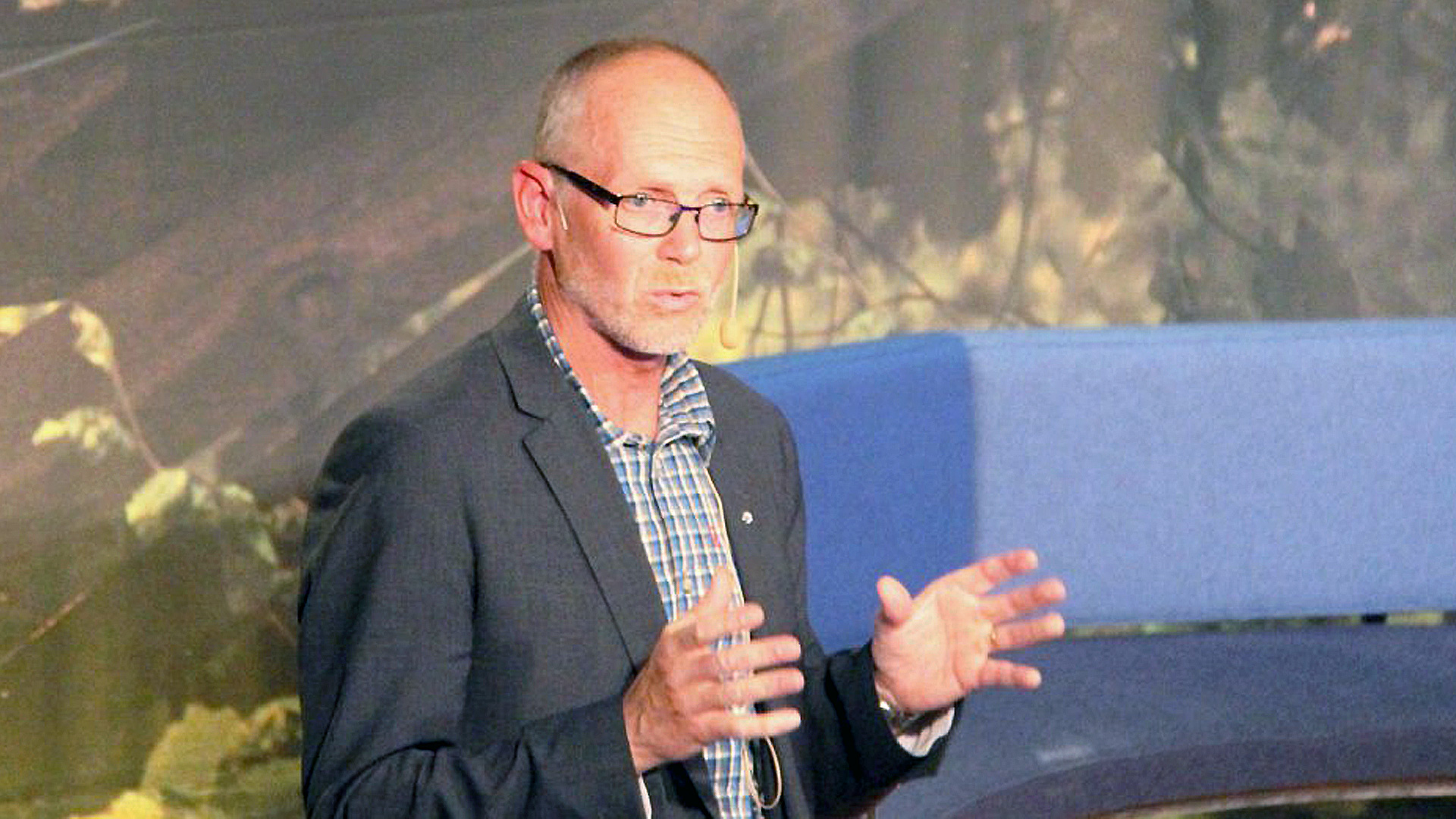 Christer Ljunggren, chef för Vattenfalls vattenkraft