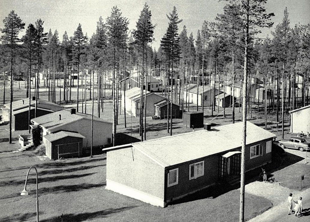 Power plant workers' village in Porsi. Photo: Lennart Nilsson