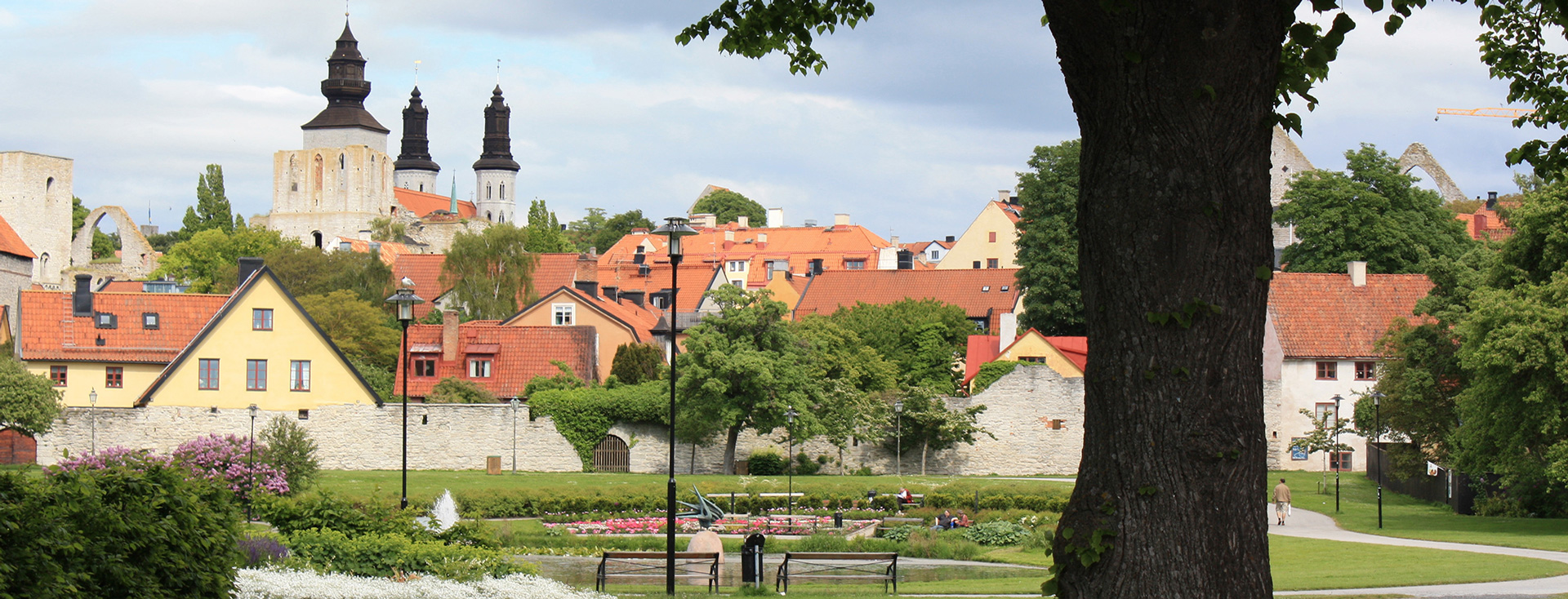 Almedalen i Visby