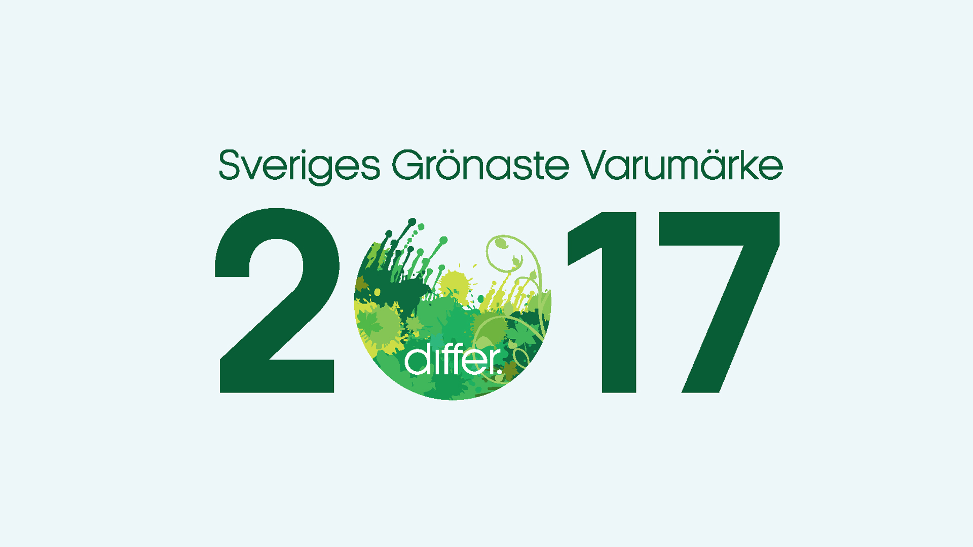 Sveriges grönaste varumärke. Illustration: Differ