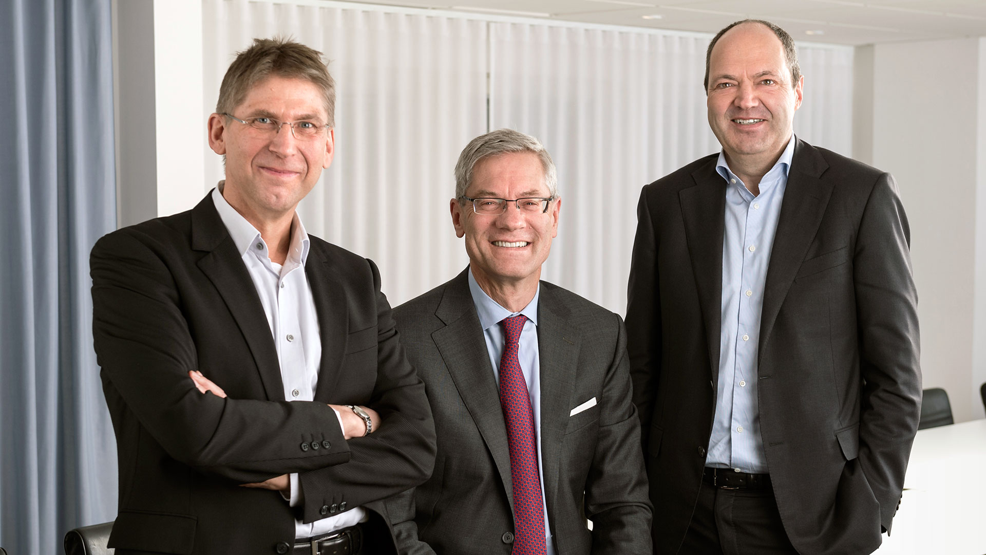 Jan Moström, vd och koncernchef LKAB, Magnus Hall, vd och koncernchef Vattenfall, Martin Lindqvist, vd och koncernchef SSAB