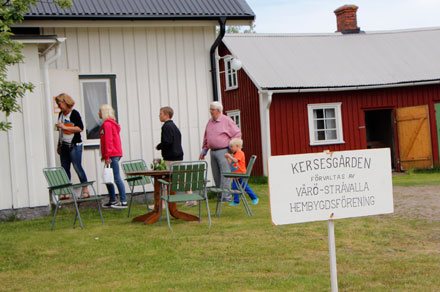 Värö-Stråvalla hembygdsförening visade Kerses-gården