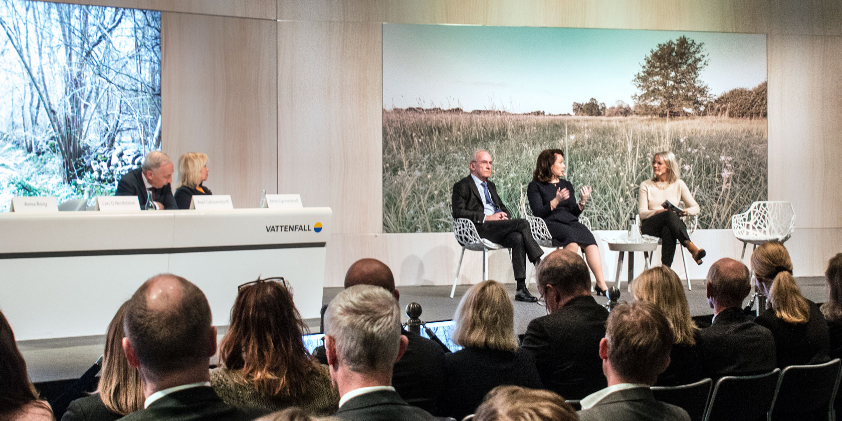 Deltagare på Vattenfalls årsstämma 2022 Deltagare på Vattenfalls årsstämma 2022