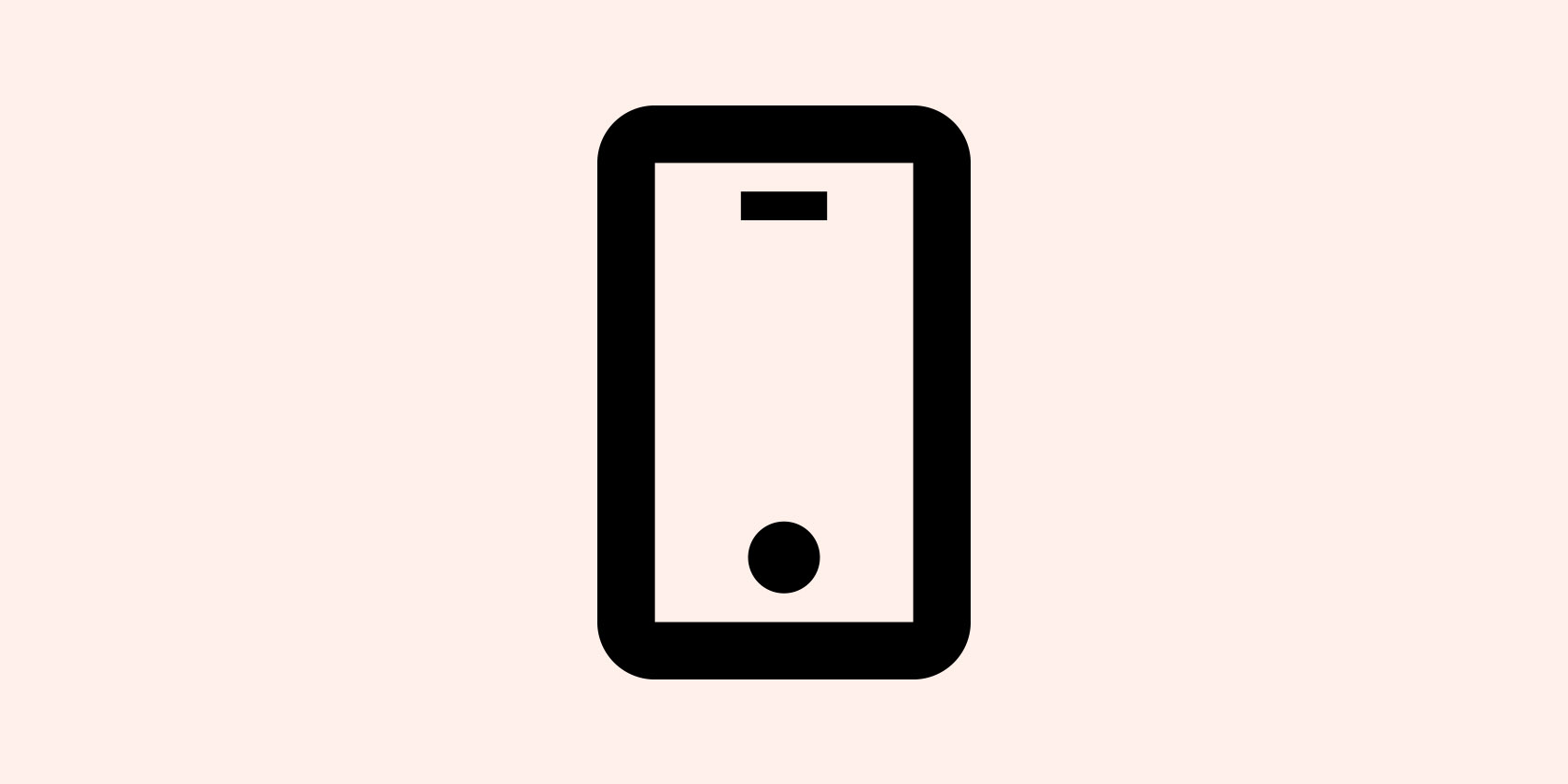 En ikon som visar en mobiltelefon