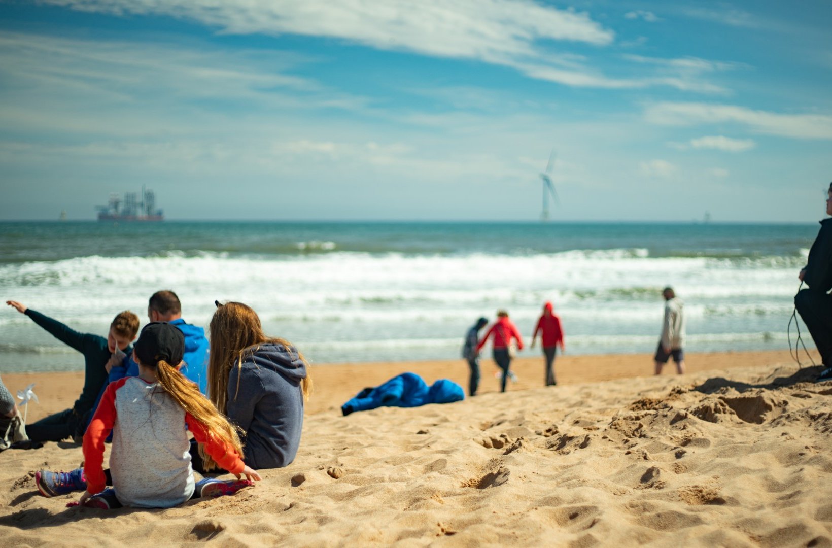 Community event on Balmedie Beach