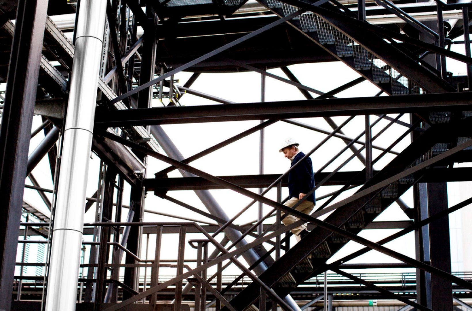 Vattenfall employee at an Operations base