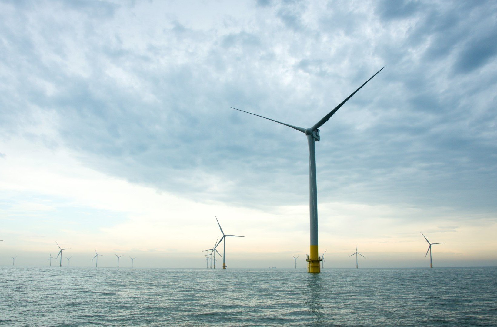 Image of an offshore wind farm