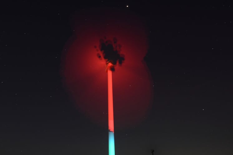 Swinford Wind Farm 125m Poppy Turbine