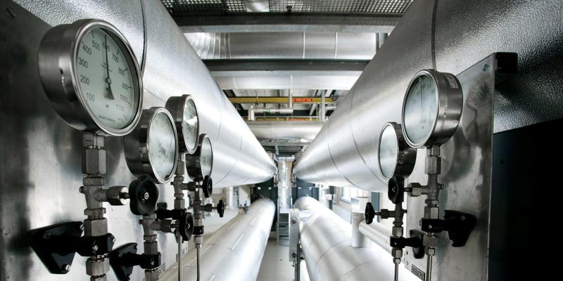 District heating pipes