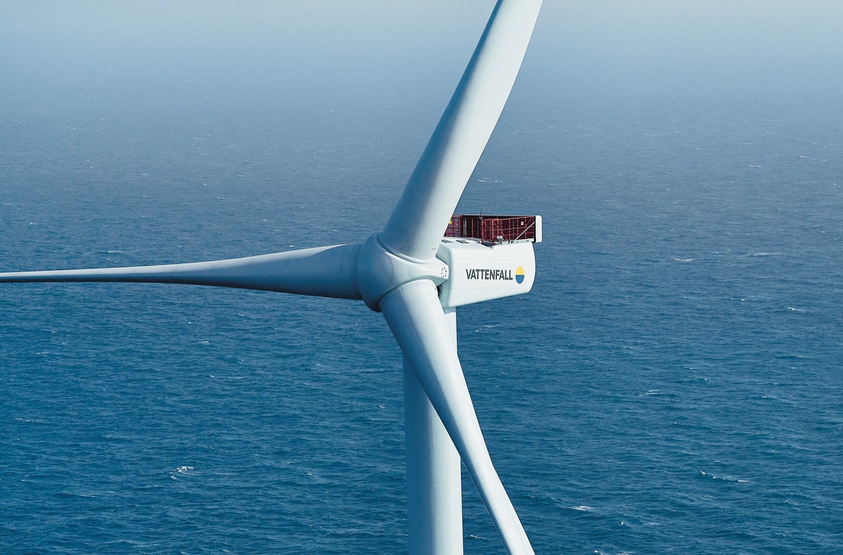 Horns Rev 3 offshore wind farm in the North Sea Horns Rev 3 offshore wind farm in the North Sea