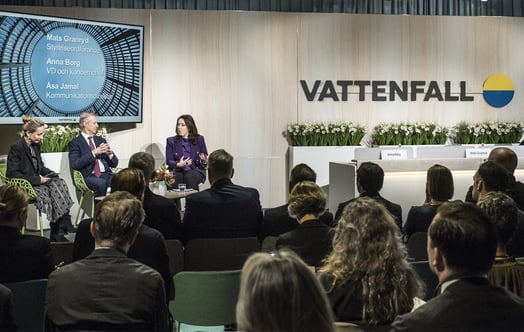 Participants at Vattenfall's AGM 2025 Participants at Vattenfall's AGM 2025