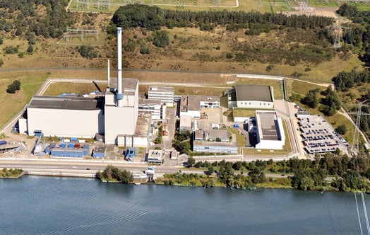 Kernkraftwerk Krümmel - Aussenansicht Kernkraftwerk Krümmel - Aussenansicht