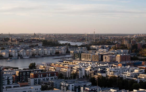 Luftaufnahme Hammarby Luftaufnahme Hammarby