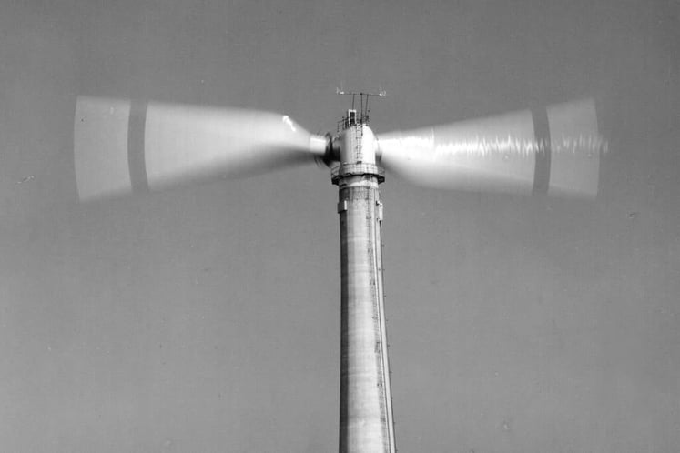 Vattenfall Windrad 60er Jahre Vattenfall Windrad 60er Jahre