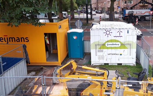 Heijmans GreenBattery Amsterdam. Foto: Han Huiskamp Heijmans GreenBattery Amsterdam. Foto: Han Huiskamp